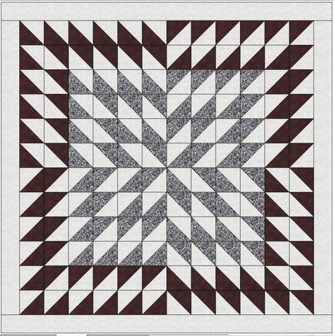 Jenny’s Starburst Quilt Enlarged Starburst Quilt Pattern, Starburst Quilt, Making A Quilt, Half Square Triangle Quilts Pattern, Embellished Pillows, Forest Quilt, Triangle Quilt Pattern, Girl Quilts, White Quilts