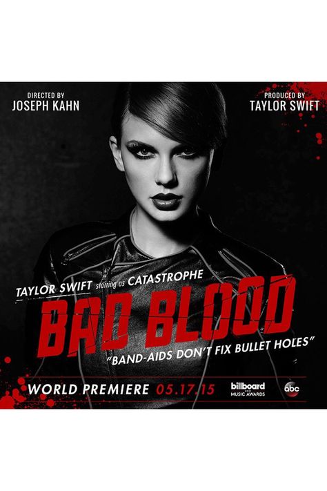 Taylor Swift Bad Blood Music Video Celebrity Friends (Vogue.co.uk) Taylor Swift Store, Taylor Swift Bad Blood, Taylor Swift Fotos, Taylor Swift Collection, Drum Sheet Music, 1989 Tv, Taylor Swift Web, Taylor Swift Music, All About Taylor Swift