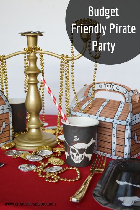 Pirate Theme Centerpieces, Pirate Party Table, Pirate Party Tables, Pirate Christmas, Pirate Drinks, 99 Cent Store, Pirate Tattoo, Ring Pop, Table Set Up