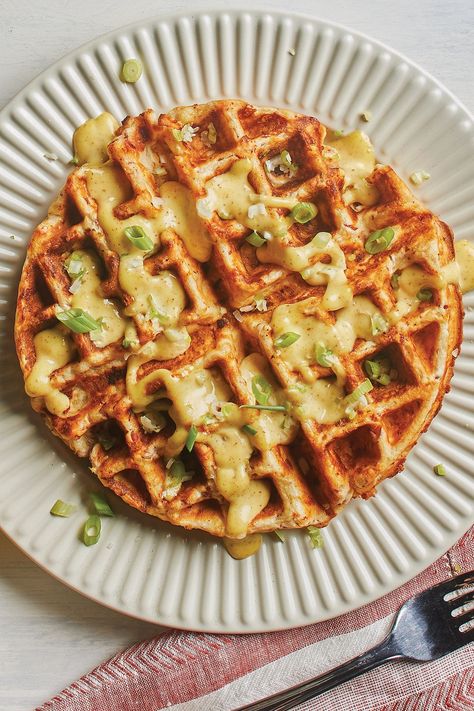 Savory Cheese & Pastrami Waffles Best Waffle Recipe, Savory Breakfast Recipes, Savory Waffles, How To Make Waffles, Spicy Mustard, Savory Cheese, Waffles Recipe, Special Sauce, What's For Breakfast