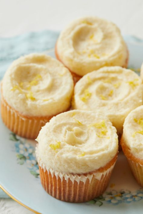 Delicious Lemon Cake, Ermine Frosting, Lemon Cakes, Bigger Bolder Baking, Lemon Frosting, Make Cream Cheese, Baking Basics, Buttercream Frosting Recipe, Buttercream Recipe