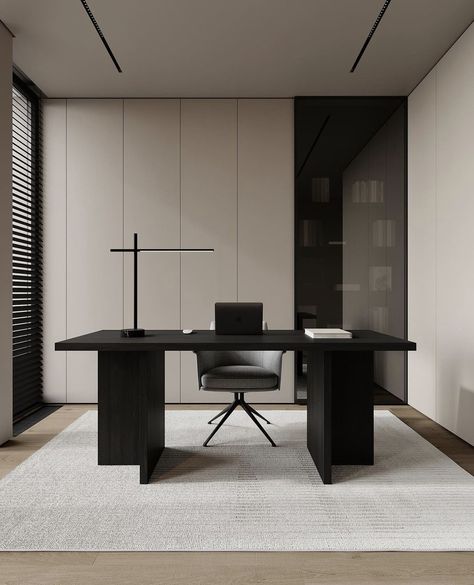 #nordic #puristic #homeoffice #aesthetic #cleanroom Minimalist Home Office, Office Design Inspiration, Office Interior Design Modern, Study Room Design, Minimalist Desk, Minimalist Office, 아파트 인테리어, Office Room, A Desk