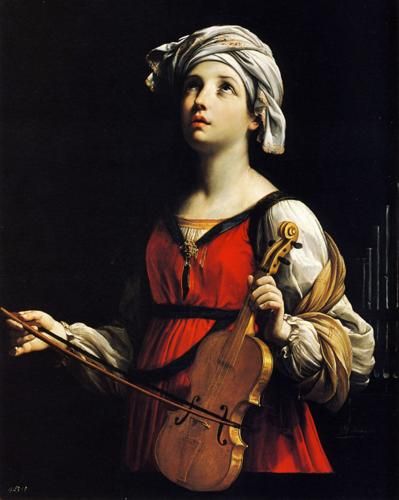 Music's jubilee: Celebrating St. Cecilia | Music | santafenewmexican.com Raphael Paintings, Violin Family, Dulwich Picture Gallery, Saint Cecilia, St Cecilia, Memorial Statues, Santa Cecilia, Pre Raphaelite, Art Uk