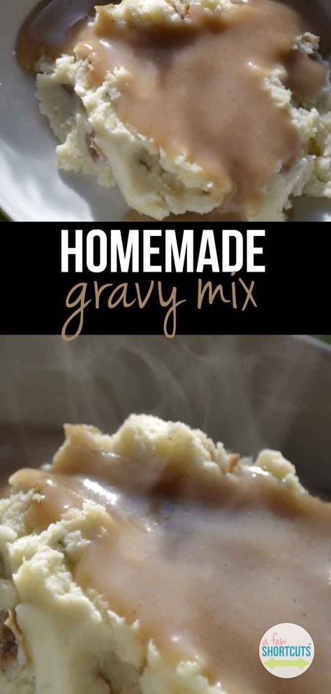 Love gravy? Don't buy those nasty packets! Make your own Homemade Gravy Mix in minutes with this simple recipe! Onion Gravy Mix Recipe, Homemade Chicken Bullion Powder, Gravy Packet Recipe, Gravy Mix Recipe, Caramel Popcorn Recipes, Gravy Homemade, Easy Homemade Caramel, Homemade Caramel Popcorn, Pork Gravy