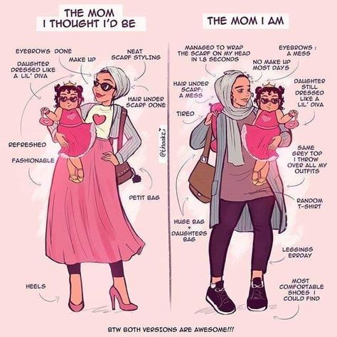 Illustration Art Feminism, Dragon Drawings, Expectations Vs Reality, Art Eclectic, Pregnancy Quotes, Muslim Girl, Life Routines, Baby Jumpsuit, Marriage Life