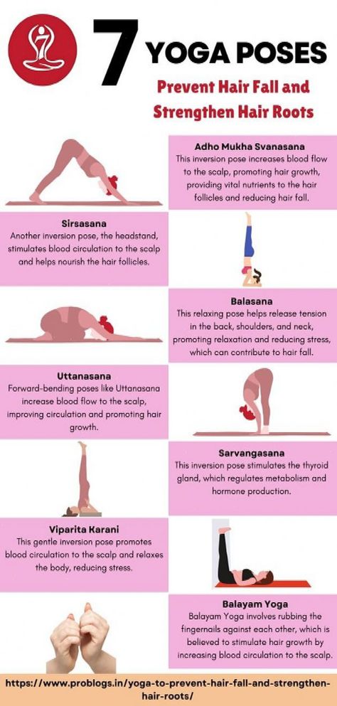 Yoga For Skin And Hair, Yoga For Hair Fall Control, How To Prevent Hair Fall, Yoga For Hair Growth, Yoga For Hair, Yoga For Mental Health, Essential Yoga Poses, Massage Routine, Fall Yoga