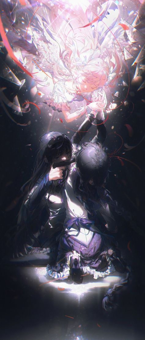 (18) Bookmarks / X Ultimate Madoka, Akemi Homura, Mahō Shōjo Madoka Magica, Really Cool Drawings, Mahō Shōjo, Puella Magi, Puella Magi Madoka Magica, Madoka Magica, Cute Wallpaper Backgrounds