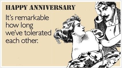 Sarcastic Couple, Anniversary Cards For Parents, Cards For Parents, Anniversary Quotes For Couple, Marriage Anniversary Quotes, Anniversary Images, Anniversary Quotes Funny, Funny Wishes, Happy Marriage Anniversary