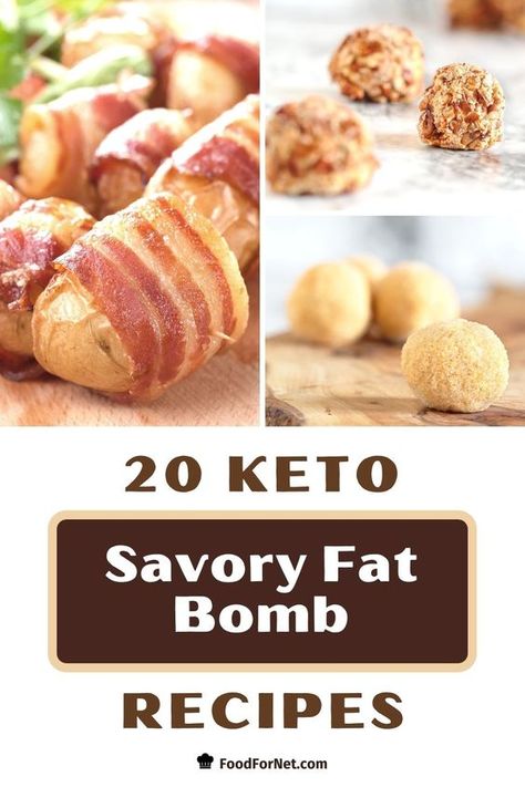 So you don't have a sweet tooth. No biggy! We have found some super tasty, keto-friendly, savory fat bomb recipes! Make some savory snacks with these interesting but yummy combinations! #keto #ketorecipes #snacks #savorysnacks #snackrecipes Fat Bomb Snacks, Keto Savory, Fat Bomb Recipes, Keto Diet List, Fat Bomb, Keto Diet Breakfast, Fat Bomb Recipe, Diet Breakfast Recipes, High Fat Foods