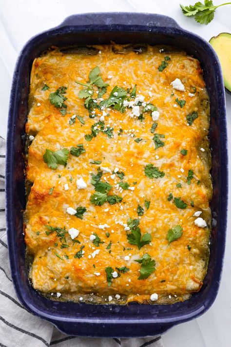 Chicken Enchiladas Cream Cheese, Cream Cheese Enchiladas Chicken, Creamy Enchiladas, Cheese Enchiladas Recipe, Cream Cheese Enchiladas, Creamy Enchilada, Cream Cheese Chicken Enchiladas, Chicken Lombardy Recipes, Mexican Favorites