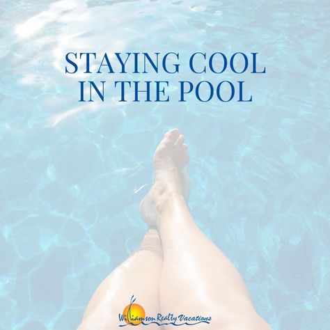 Stayin cool in the pool. More of the best quotes to get you in an Ocean Isle Beach summer vacation state of mind over on the Williamson Realty blog. Sunday Pool Day Quotes, Pool Time Quotes, Swimming Captions Summer, Resort Quotes, Swimming Pool Captions For Instagram, Pool Quotes Summer, Poolside Quotes, Heat Quotes, Swimming Pool Quotes