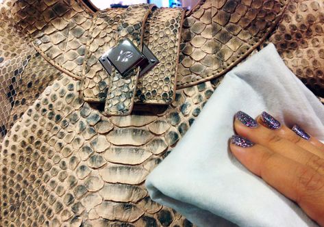 How to care for snakeskin bag - Exotic Python Leather Bag Cleaning, Snake Hides, Snake Skin Boots, Python Bags, Snake Skin Shoes, Reptile Skin, Snakeskin Purse, Snake Skin Bag, Python Skin