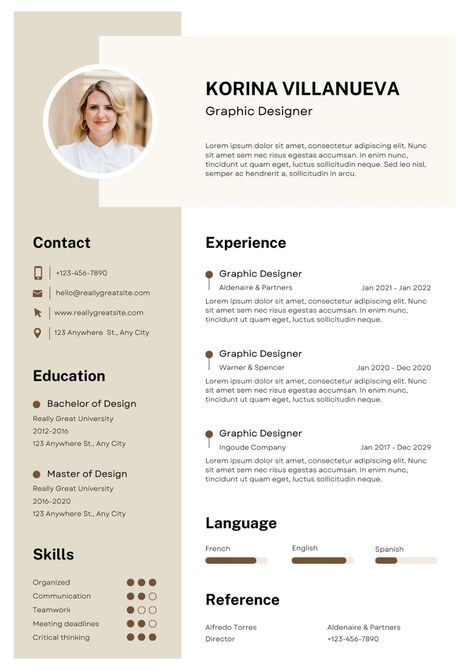 White and Beige Minimalist Graphic Designer Professional Cv Resume - Templates by Canva Canva Resume Template, Canva Resume, Beige Minimalist, Cv Resume Template, Professional Cv, Jewelry Design Drawing, Cv Resume, White And Beige, Letterhead