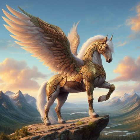 #unicorns #unicornlove #unicornsarereal #unicorn #unicornlover #unicornlovers #unicornparty #unicornstuff #loveunicorns #unicornmagic Horse Fantasy Art, Pegasus Drawing, Pegasus Wings, Warrior Horse, Fairy Flying, Pegasus Tattoo, Horse Dragon, Horse Outline, Pegasus Art