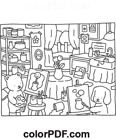 Bobbie Goods Cooking Sweets – Coloring Pages and Books in PDF Bobbie Goods, Charmed Characters, Christmas Tree Coloring Page, Tree Coloring Page, Candy House, Svg Images, Best Puppies, Halloween Toys, Halloween Coloring Pages