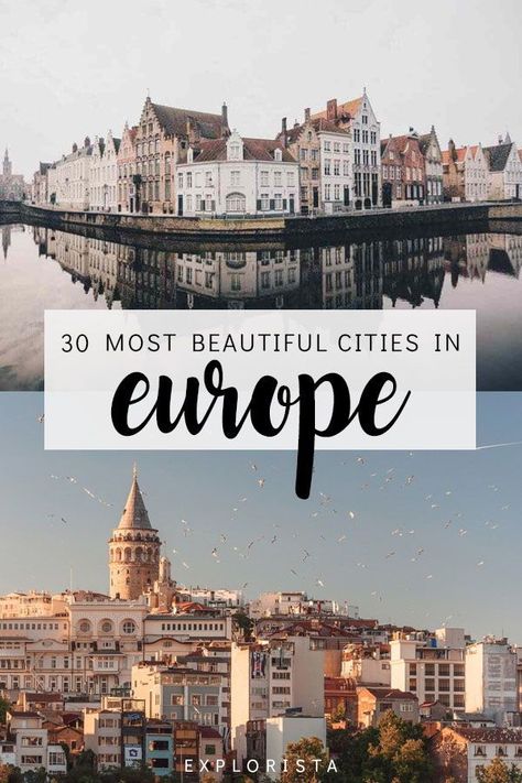 Europe Trip Itinerary, Backpacking Europe, Beautiful Cities, Cities In Europe, Europe Vacation, European Destinations, Visit Europe, Europe Travel Guide, Europe Travel Destinations