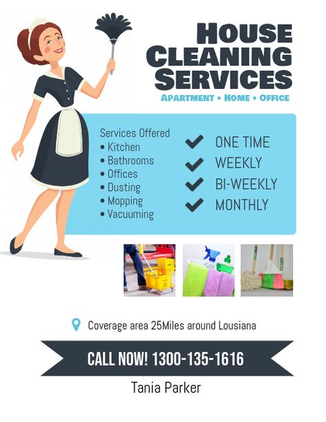 Design created with PosterMyWall Housekeeping Business, Cleaning Flyers, Cleaning Service Flyer, Cleaning Service Logo, Make A Flyer, Professional House Cleaning, Apartment Decoration, Commercial Cleaning Services, Cleaning Business Cards