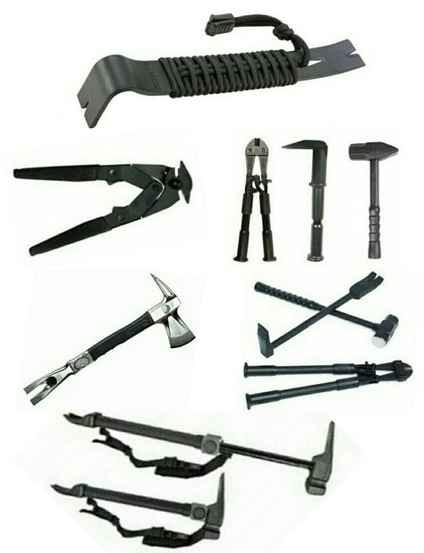 Tactical Breaching Tools Survival Tools Gadgets, Thief Tools, Breaching Tools, Blackhawk Tactical, Survival Bow, Bushcraft Kit, Emergency Survival Kit, Edc Tactical, Survival Bag