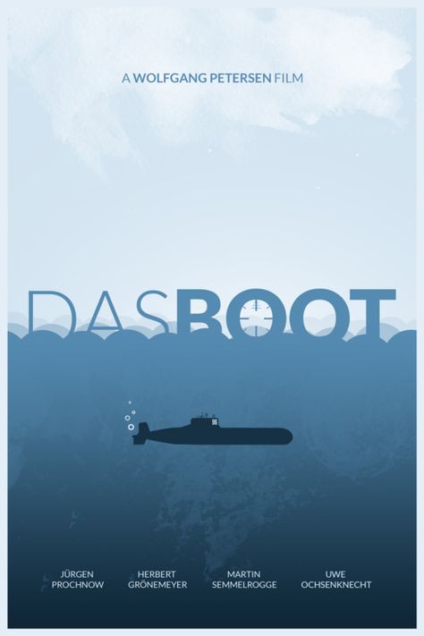 Das Boot by Foursquare. Das Boot Movie, Rush Movie, Submarine Movie, Das Boot, Movie Nerd, Iconic Movie Posters, Foreign Film, Minimal Movie Posters, Adventure Movies