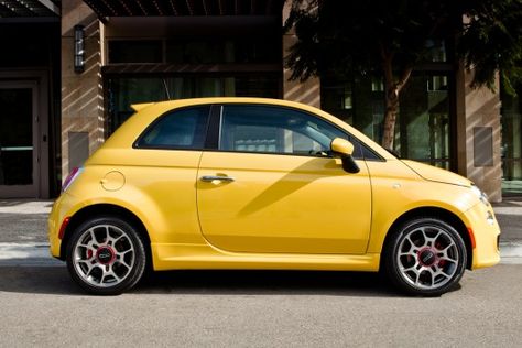 2012 FIAT 500 Fiat 500 Sport, 2012 Fiat 500, Fiat 500 Car, Fiat 500 Lounge, New Fiat, Shelby Car, Car Wheels Diy, Car Wheels Rims, Yellow Car