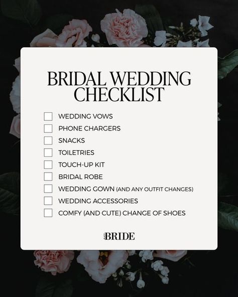 Wedding Essentials Checklist, Wedding List Checklist, Wedding List, Bride Magazine, Black Bride, 2024 Wedding, Wedding Essentials, Brides Magazine, Wedding Checklist