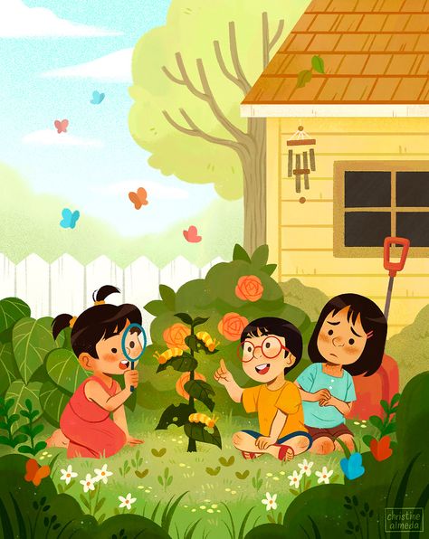 Children's Book Illustration Styles, Child Books Illustration, Kid Illustration, Wordless Picture Books, Childrens Book Cover, Childhood Memories Art, Book Illustration Design, Comic Book Drawing, Illustration Art Kids