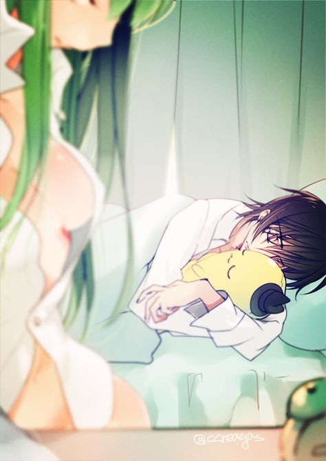 Lelouch and CC. <3 Code Geass C.c, Code Geass Lelouch, Lelouch Lamperouge, Country Tattoos, Diy Hair Accessories Ribbon, Manga Drawing Tutorials, Best Anime Couples, Romantic Anime Couples, Code Geass