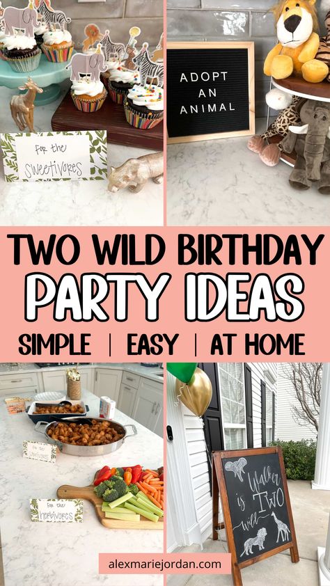 Roar into the wild world of toddlerhood with our "Two Wild" Birthday Party Theme for 2 Year Olds! Dive into the jungle with this Animal Themed Birthday Party that's easy to copy and full of Birthday Activities. From Girl Safari Party delights to Cheetah Birthday Party fun, it's a wild celebration for your little one! You G Wild And Three, Three Girl Birthday Party Ideas, Three Year Old Girl Birthday Theme, Three Year Old Girl Birthday Party Ideas, Wild And Three Birthday, Wild And Three, Young Wild And Three Birthday Girl, Girl 3rd Birthday Party Ideas, Three Year Old Birthday Party Theme