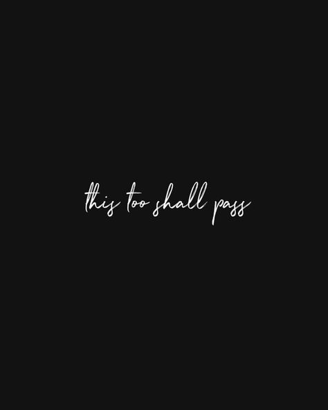 Karma Dp, This Too Shall Pass Quote, Small Tats, A Beautiful Morning, Quote Wallpaper, Black Highlights, This Too Shall Pass, Beige Wallpaper, Beautiful Morning