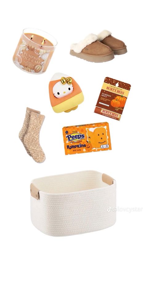 Boo Basket Ideas Cheap, Boo Basket Cheap, Cheap Boo Basket, Cheap Boo Basket Ideas, Brr Basket, Fall Basket, Burr Basket, Fall Gift Baskets, Making A Gift Basket