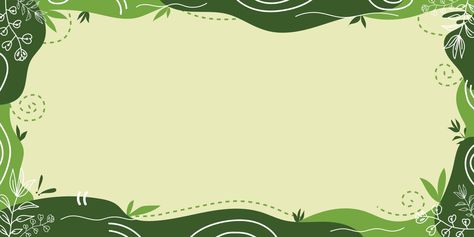 Fresh and Green Abstract Background Banner with Space for Your Text. Green Abstract Background, Text Borders, Blog Ideas, Youtube Banners, Green Abstract, Design Typography, Aesthetic Iphone, Power Point, Background Banner