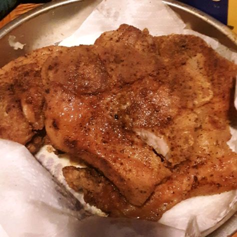 Deep Fried Pork Steak Fried Pork Steaks, Fried Pork Steak Recipes, Chicken Fried Pork Steak, Air Fry Pork Steak, Fried Pork Cube Steak, Deep Fried Pork Chops Bone In, How To Pan Fry Pork Steaks, Deep Fried Steak, Deep Fried Pork Chops