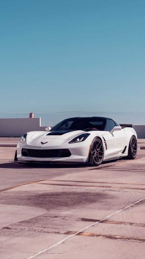 Corvette Wallpaper, White Corvette, Asphalt 9, Chevrolet Corvette C7, Camaro Car, Chevrolet Corvette Z06, Car Hd, Corvette C7, Automotive Photography