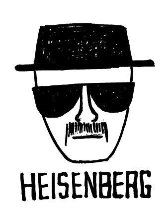 ... ! Heisenberg Drawing, Breaking Bad Party, Breaking Bad Tattoo, Beaking Bad, Breaking Bad 3, Breaking Bad Poster, Pin Maker, Werner Heisenberg, Breaking Bad Jesse