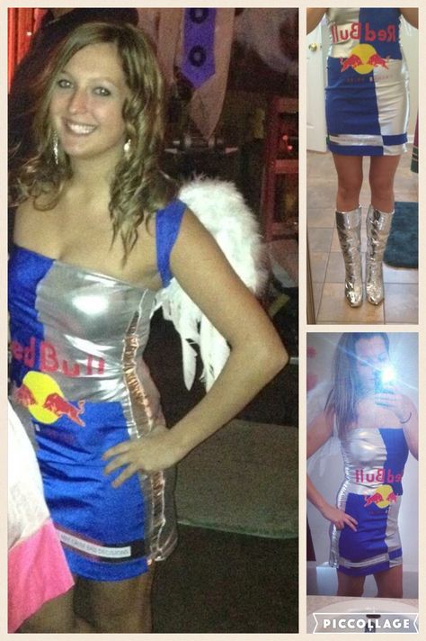 Halloween! Homemade Redbull costume! Redbull Costume, Bull Aesthetic, Red Bedroom Ideas, Wing Costume, Parrot Costume, Black Swan Costume, Women Halloween Costumes, Red Leotard, Cosmo And Wanda