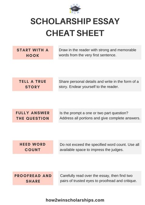 Use the scholarship essay cheat sheet to write winning essays and win more money for college! #college #scholarships #essaytips #payingforcollege #ScholarshipMom #scholarshiptips Scholarships Without Essays, College Essays Ideas, Applying For Scholarships, How To Write College Application Essays, Gks Scholarship Graduate, Schlorships College Scholarships, Gks Scholarship Study Plan, Research Tips For Students, College Scholarships Aesthetic