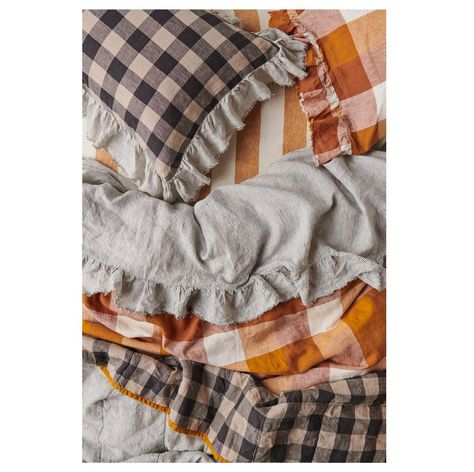 Society Of Wanderers (@societyofwanderers) • Instagram photos and videos Ruffles Fashion, Humble Abode, Linen Pillow Cases, Bold Stripes, Guest Bedrooms, Beautiful Bedrooms, Licorice, Sewing Clothes, Unique Print