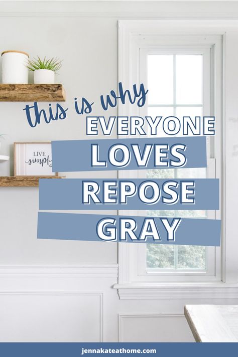 Neutral Gray Paint Colors Sherwin Williams, Paint Colors For Living Room Sherwin Williams, Repose Sherwin Williams Gray, Best Sherwin Williams Gray Paint Colors, Repose Gray Laundry Room, Repose Gray Decorating Ideas, She Twin Williams Repose Gray, Light Gray Paint Sherwin Williams, Sherwin Williams White Grey Paint Colors