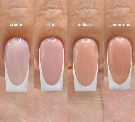 Nail French Tip Pink, Nude French Nails, French Tip Pink, Nail French Tip, Nude Pink Nails, Nail French, Bridal Nails Designs, Gel Paint, French Tip Nail Designs