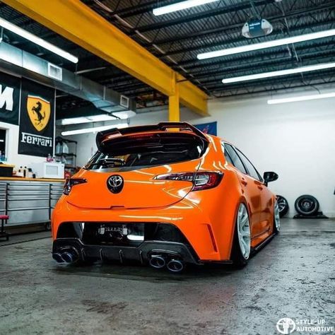 Hatchback Cars Modified, Toyota Corolla Hatchback Modified, Toyota Hatchback, Accent Hatchback, Gr Corolla, Toyota Corolla Sport, Corolla Sport, Cars Modified, Hot Hatchback