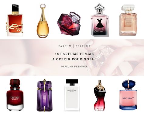 LES 10 MEILLEURS PARFUMS FEMME A OFFRIR POUR NOEL ! Armani Parfum, Parfum Chanel, Marc Jacobs Daisy, Perfume Collection, Smell Good, Givenchy, Marc Jacobs, Daisy, Quick Saves