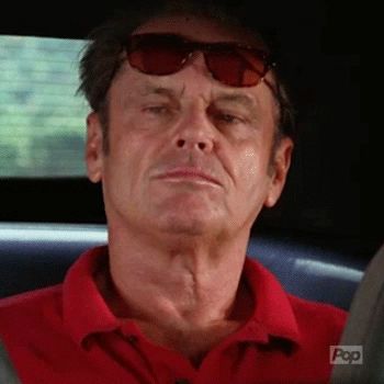 Pop TV sunglasses jack nicholson sun glasses as good as it gets Jack Nicholson Gif, Gif Template, Nod Gif, Swag Glasses, It Gif, Pop Tv, Mario Andretti, John Watson, Jack Nicholson