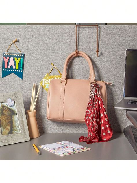 Cubical Hanger: This rose gold cubicle hooks for hanging clothes or coats to keep cubical organized and clean Perfect for the Office: These easy to install hooks can be placed in any cubical to hang coats, jackets, umbrellas, bags Quality: Hooks are made of good quality 5 mm thick iron with rose gold color Dimensions: These metal hangers can fit partitions and hooks that measure from 2.5 to 3 inches; this double hook design measures approximately 4.1 x 3.25 x 6 inches What's Included: Each pack contains one cubicle hanger for your office ⚠ WARNING: This product can expose you to chemical(s) including Lead, which is known to the State of California to cause cancer and birth defects or other reproductive harm.  For more information go to P65Warnings.ca.gov.Rose Gold Cubicle Hanger For 2.5 To Cubicle Organization, Bag Hook, Hook Hanger, Closet Accessories, Hanging Clothes, Hook Design, Metal Hangers, Store Organization, Hanging Bag