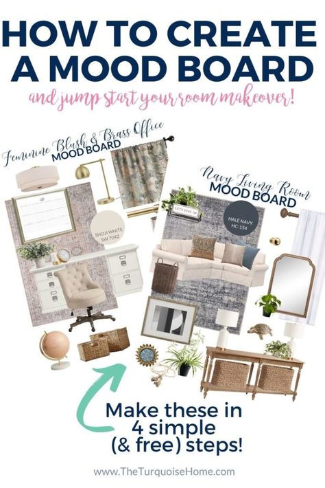 Make A Mood Board, Paint A Wall, Create A Mood Board, Navy Living Rooms, Farmhouse Ceiling, Computer Hacks, Presentation Boards, Mood Board Interior, Design Mood Board