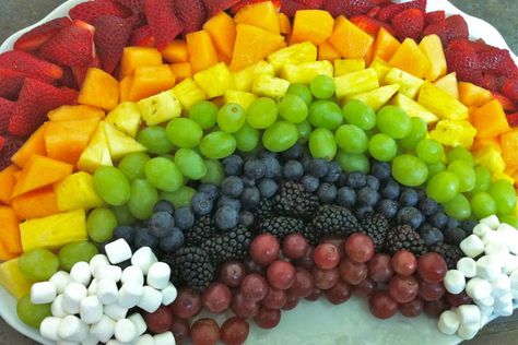 Fruit Rainbow, Rainbow Snacks, Children's Book Week, Deco Fruit, Postre Keto, Kid Friendly Snack, Rainbow Fruit, Fruit Decorations, Fruit Dip