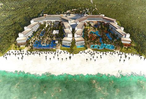 Resort Masterplan, Rustic Restaurant Interior, Honeymoon Travel Agent, Resort Design Plan, Hotel Floor Plan, Floating Architecture, Beaches Resorts, Seaside Hotel, Sands Hotel