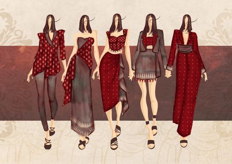 Bohemian Sketches, Dresses Fashion Illustration, Fashion Collection Inspiration, Clo 3d, Fashion Illustration Poses, Fashion Illustration Tutorial, Fashion Design Books, Persian Fashion, Fashion Illustrations Techniques