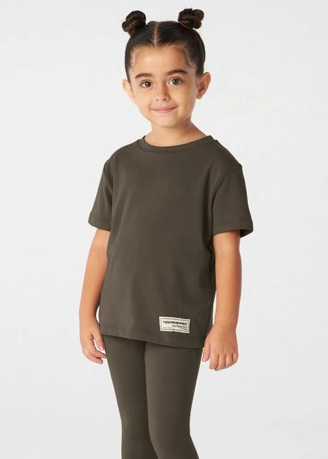 Athleisure For Kids Is A Thing And It’s Adorable (& Functional) Athleisure Brands, Athleisure Style, Athleisure Fashion, Fashion Illustrator, Kids Style, Cotton Leggings, A Workout, Sneaker Brands, Kids Sneakers