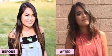 Long Hair To Bob, Short Vs Long Hair, Long Vs Short Hair, Short Hair 40, Extreme Haircut, Haircut 2020, Long Hair Cut Short, Before And After Haircut, Hair Extensions Before And After