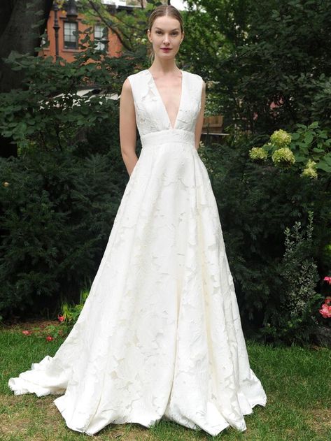 Lela Rose Bridal, Dresses For Broad Shoulders, Rose Wedding Dress, Plus Wedding Dresses, Western Wedding Dresses, Couture Wedding Gowns, White Wedding Dress, V Neck Wedding Dress, Broad Shoulders